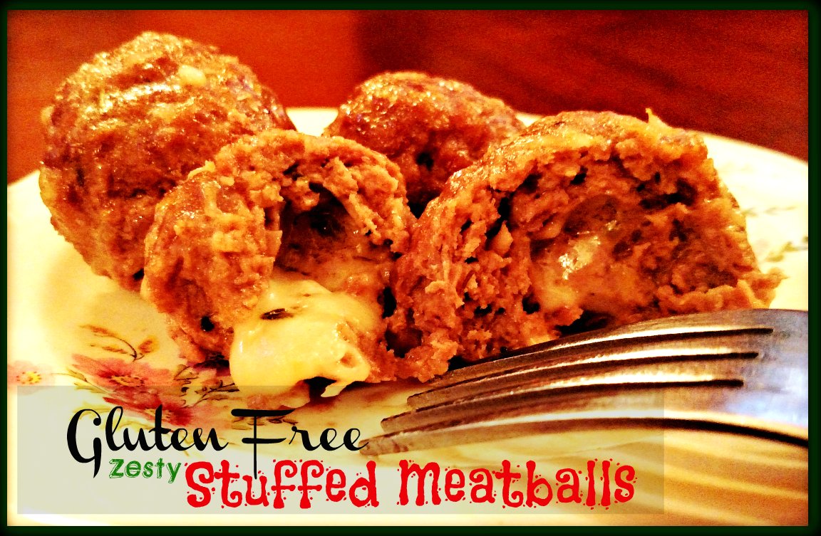 Zesty Stuffed Gluten Free Meatball Recipe