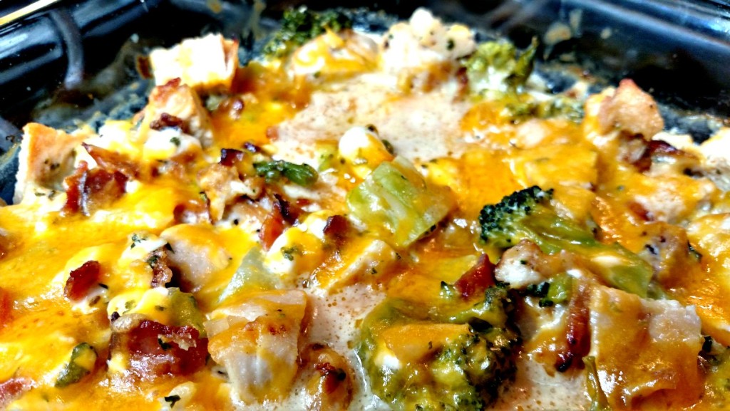 bacon ranch chicken casserole