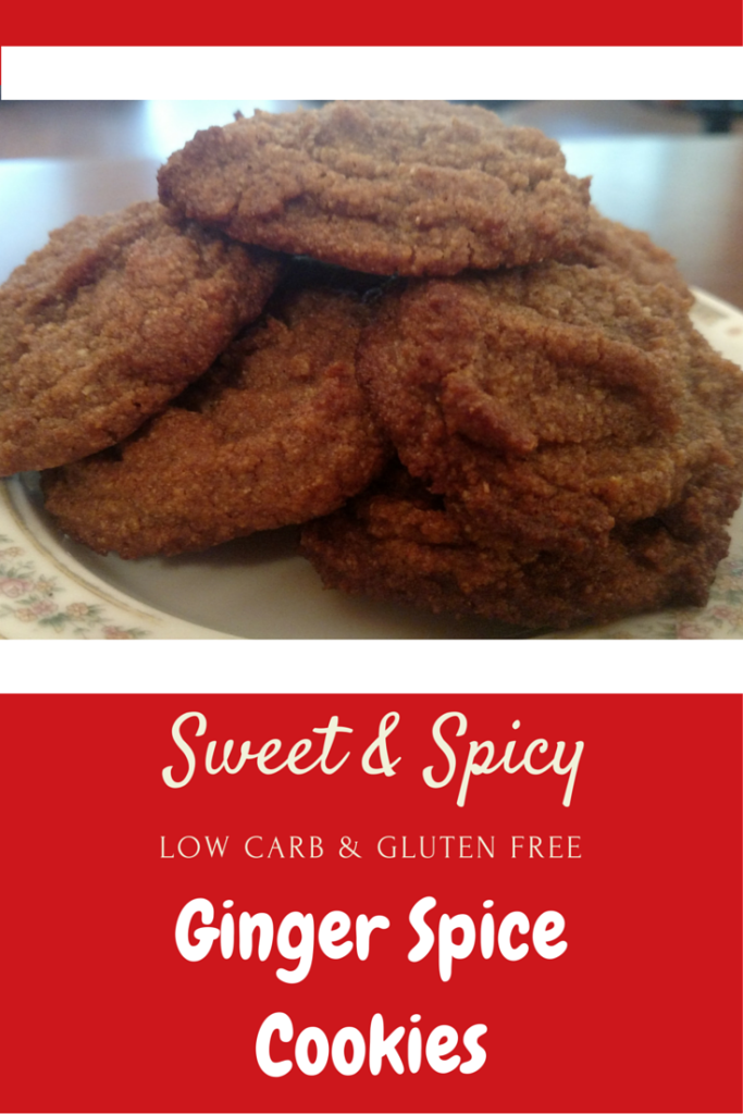 Sweet and Spicy Low Carb Ginger Cookies Recipe