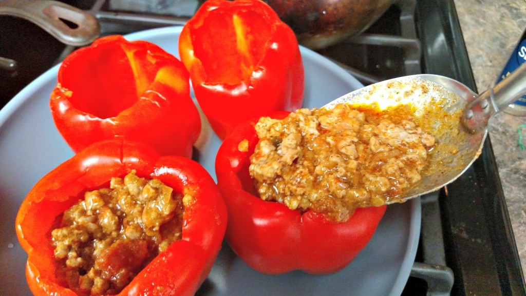 stuffed bell peppers no rice